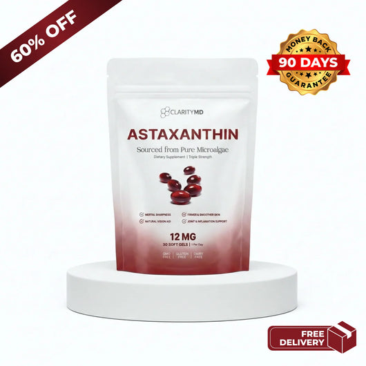 ClarityMD - Astaxanthin 12mg Softgels