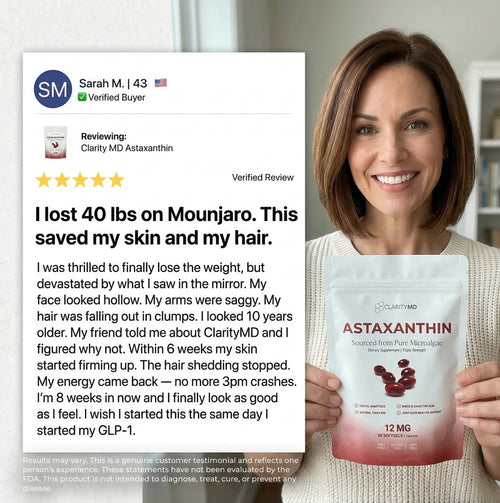 ClarityMD - Astaxanthin 12mg Softgels