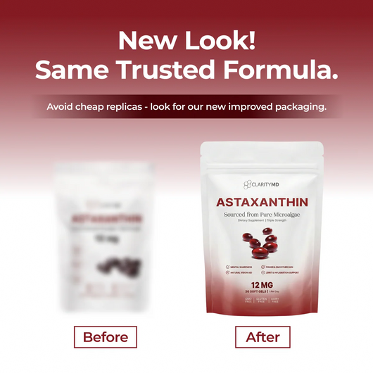 ClarityMD - Astaxanthin 12mg Softgels